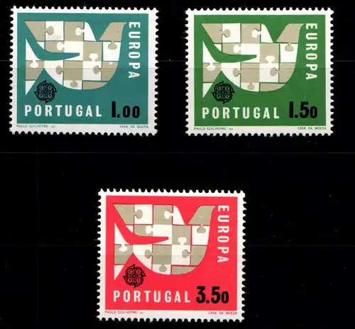Portugal 948-950 postfrisch CEPT #GZ408