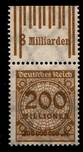 Deutsches Reich 323AW OR postfrisch 1/4/1 - 1/5/1 #GX775