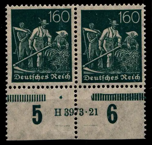 Deutsches Reich 170HAN postfrisch H3973 21 #GX901