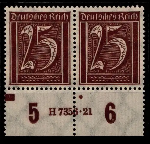 Deutsches Reich 180HAN postfrisch H7356 21 #GX920