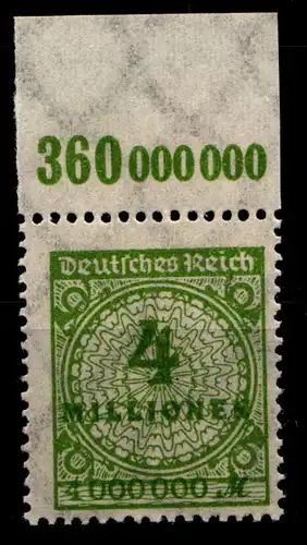 Deutsches Reich 316AP OR postfrisch Platte A #GX675