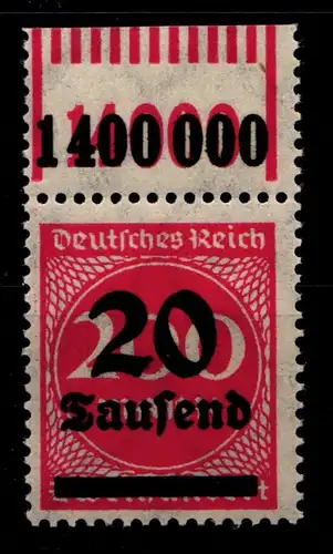 Deutsches Reich 282W OR postfrisch 1/11/1 #GX287