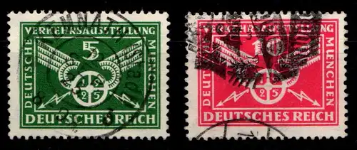 Deutsches Reich 370Y-371Y gestempelt #GM963