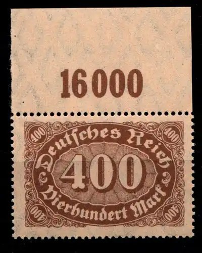 Deutsches Reich 222bP OR postfrisch geprüft Tworek BPP #GX496