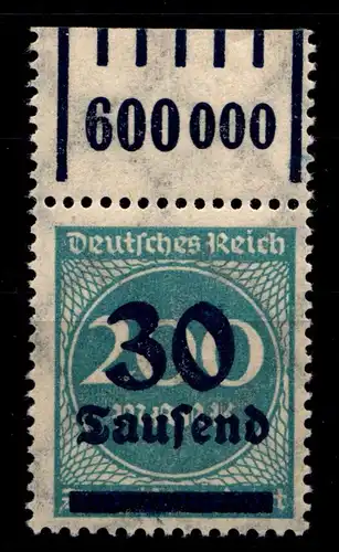 Deutsches Reich 285W OR postfrisch - /1/5/1 #GX322