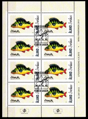 Aland 361 gestempelt als Kleinbogen #GO797