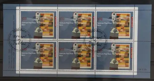 Schweiz 1922 gestempelt Ersttagsstempel / Kleinbogen #GG875