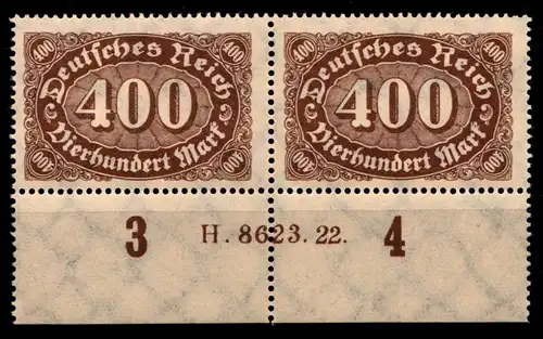 Deutsches Reich 250HAN postfrisch H8623 22 #GX414