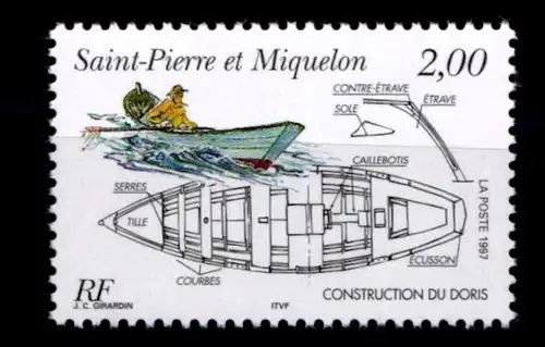 Saint-Pierre und Miquelon 724 postfrisch Schifffahrt #GW194