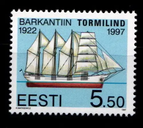 Estland 309 postfrisch Schifffahrt #GW275