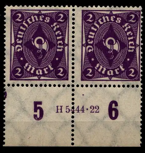 Deutsches Reich 224aHAN postfrisch H5444 22 #HA044