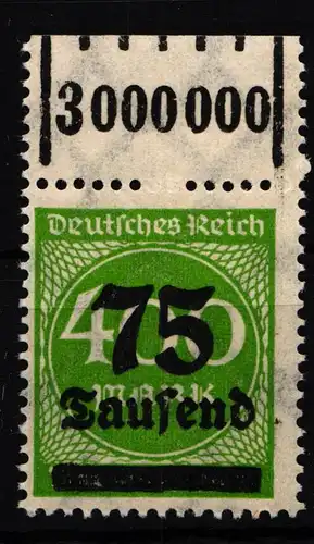 Deutsches Reich 287W OR postfrisch 1/5/1 #GX511