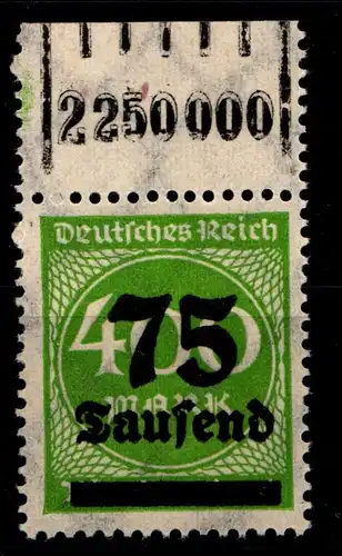 Deutsches Reich 287W OR postfrisch 1/5/1 #GX520