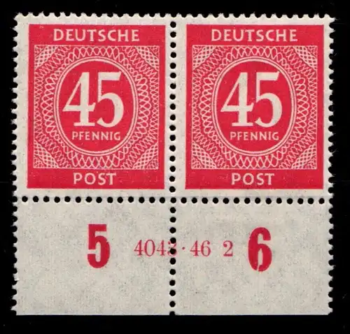 Alliierte Besetzung 931HAN postfrisch 3.und 4. Auflage, HAN 4043 46 2 #HG742