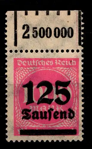 Deutsches Reich 291W OR postfrisch 1/5/1 #GX558