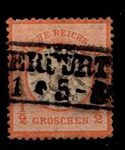 Deutsches Reich 18 gestempelt tiefst geprüft Sommer BPP #HG558