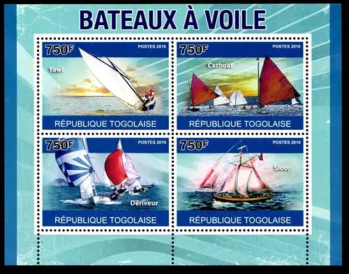 Togo 3663-3666 postfrisch Schifffahrt #GW419