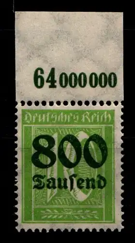 Deutsches Reich 302P OR postfrisch #HA266