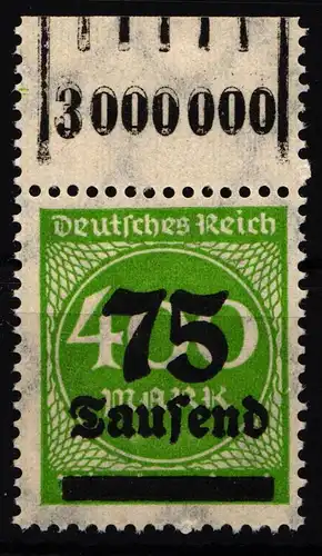 Deutsches Reich 287W OR postfrisch 1/5/1 #GX519