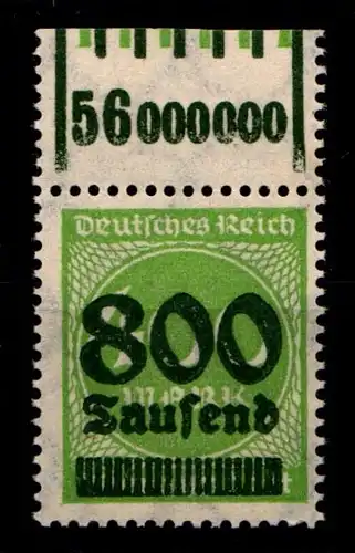 Deutsches Reich 306AW OR postfrisch 0/6/0 - 1/5/1 #HA279