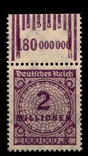 Deutsches Reich 315AW OR postfrisch 1/4/1 - 1/5/1 #GX668