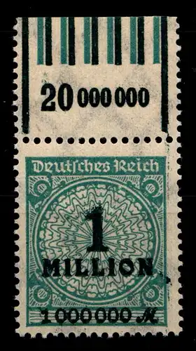 Deutsches Reich 314AW OR postfrisch 0/6/0 - 1/5/1 #GX664