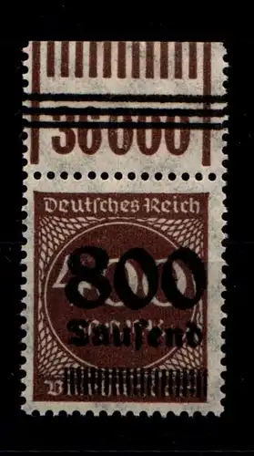 Deutsches Reich 305 OPD A b W OR postfrisch 1/11/1 #HA331