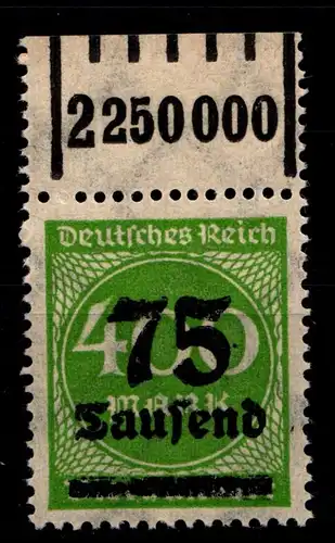 Deutsches Reich 287W OR postfrisch 1/5/1 #GX522