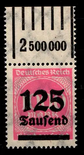Deutsches Reich 291W OR postfrisch 1/5/1 #GX563