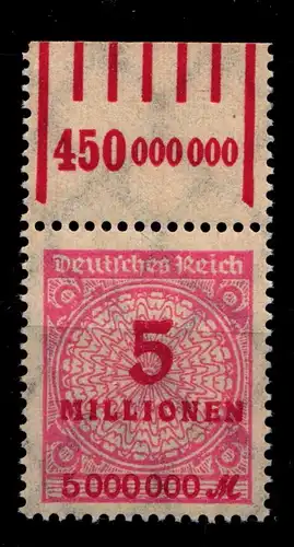 Deutsches Reich 317AW OR postfrisch - 1/5/1 #GX704