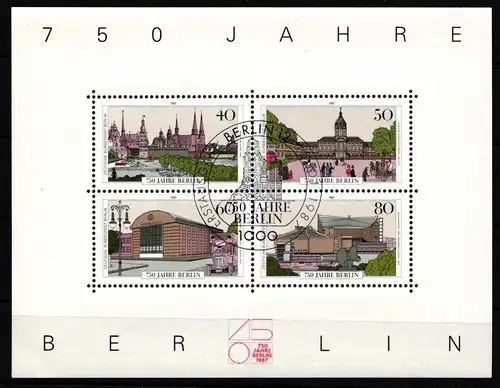 Berlin Block 8 gestempelt #HF234