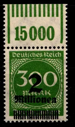 Deutsches Reich 310 OPD D a W OR postfrisch 1/11/1 #GX590