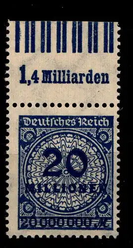 Deutsches Reich 319AW OR postfrisch 0/6/0 - 0/7/0 #GX724