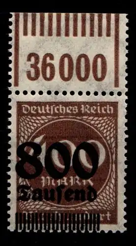 Deutsches Reich 305 OPD D a W OR postfrisch 1/11/1 #HA353