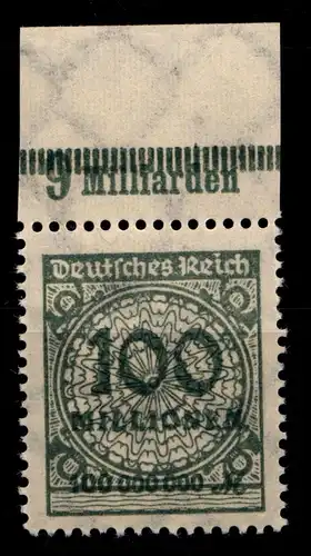 Deutsches Reich 322AP OR postfrisch Platte B #GX760