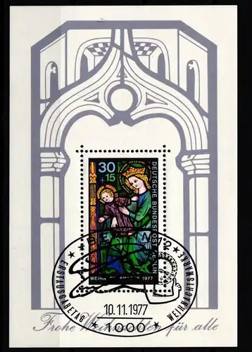 Berlin Block 6 gestempelt #HF230