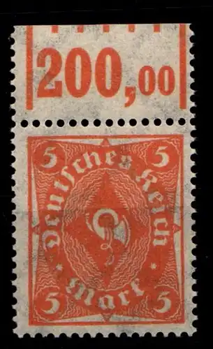 Deutsches Reich 227W OR postfrisch 1/5/1 #HA397