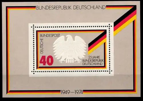 BRD Bund Block 10 postfrisch #HF251