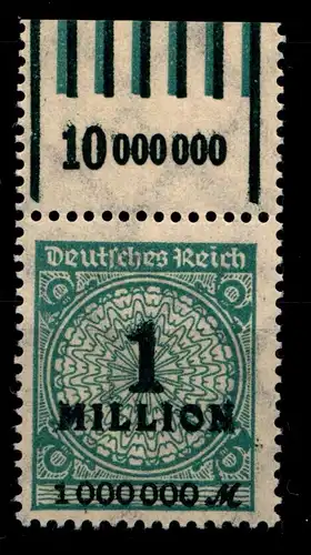 Deutsches Reich 314AW OR postfrisch 0/6/0 - 1/5/1 #GX666