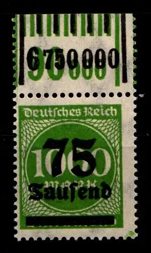 Deutsches Reich 288W OR postfrisch 1/11/1, 1/5/1 #HA417
