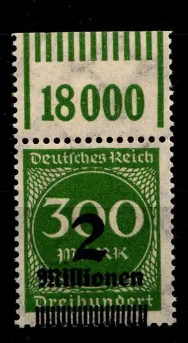 Deutsches Reich 310 OPD D a W OR postfrisch 1/11/1 #GX585