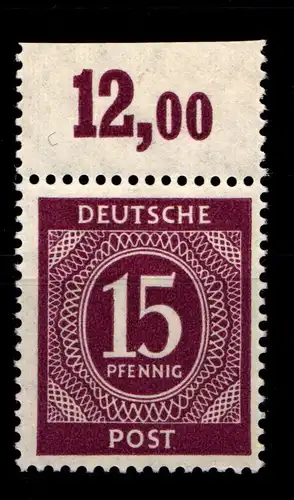 Alliierte Besetzung 921P OR dgz postfrisch #HG643