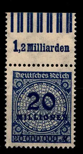 Deutsches Reich 319AW OR postfrisch 0/6/0 - 0/7/0 #GX726