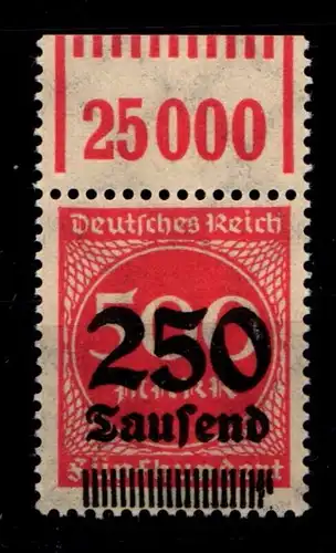 Deutsches Reich 296 OPD a W OR postfrisch 1/11/1 #HA548