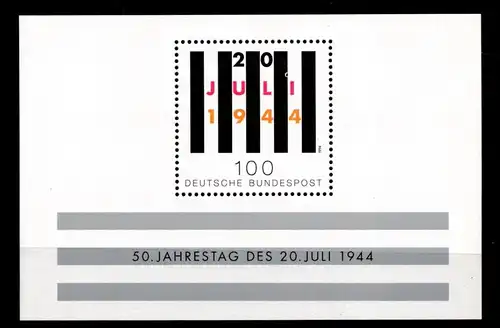 BRD Bund Block 29 postfrisch #HF289