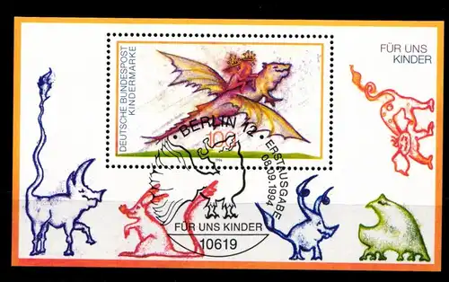 BRD Bund Block 30 gestempelt #HF292