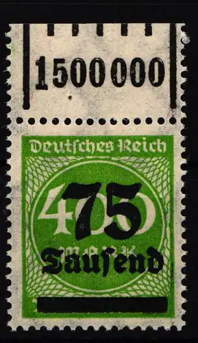 Deutsches Reich 287W OR postfrisch 1/5/1 #GX513