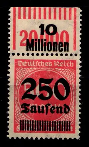 Deutsches Reich 296 OPD G f W OR postfrisch 1/11/1 #HA575