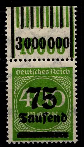 Deutsches Reich 287W OR postfrisch 1/11/1 - 1/5/1 #GX529