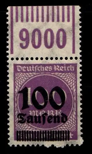 Deutsches Reich 289b OPD a W OR postfrisch 1/11/1 #HA604